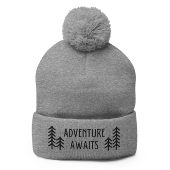 Adventure Awaits | Pom-Pom Beanie